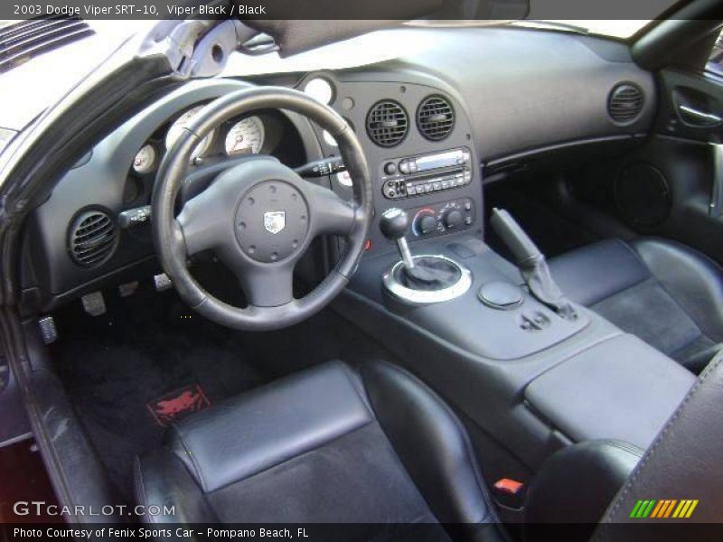 Viper Black / Black 2003 Dodge Viper SRT-10