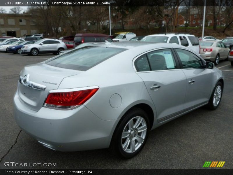 Champagne Silver Metallic / Ebony 2013 Buick LaCrosse FWD