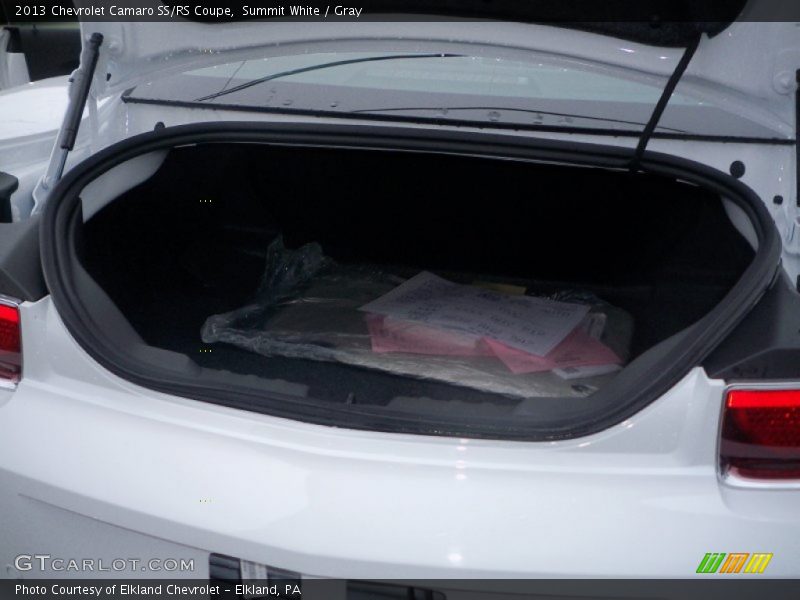 Summit White / Gray 2013 Chevrolet Camaro SS/RS Coupe