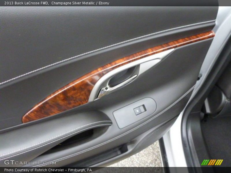Champagne Silver Metallic / Ebony 2013 Buick LaCrosse FWD
