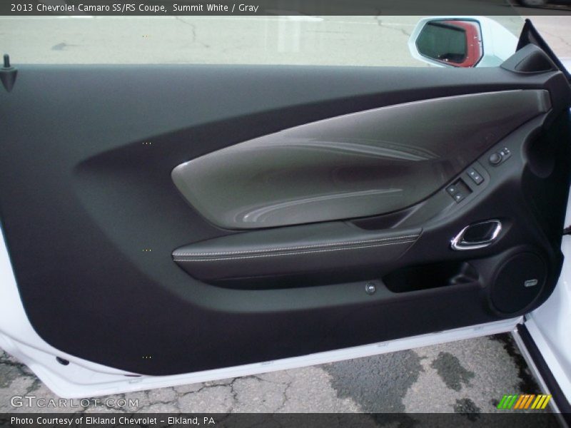 Summit White / Gray 2013 Chevrolet Camaro SS/RS Coupe