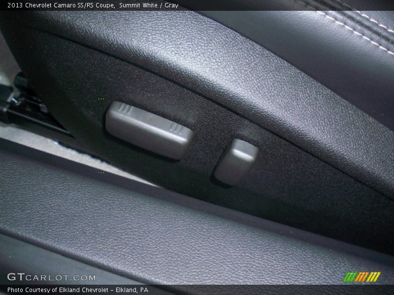 Summit White / Gray 2013 Chevrolet Camaro SS/RS Coupe