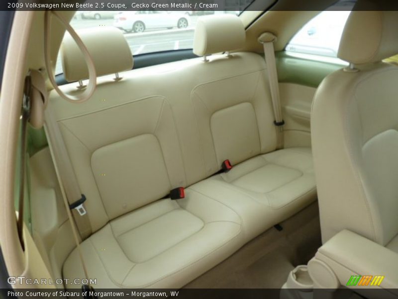 Gecko Green Metallic / Cream 2009 Volkswagen New Beetle 2.5 Coupe