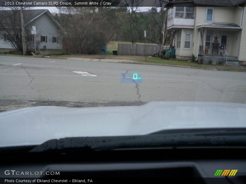 Summit White / Gray 2013 Chevrolet Camaro SS/RS Coupe