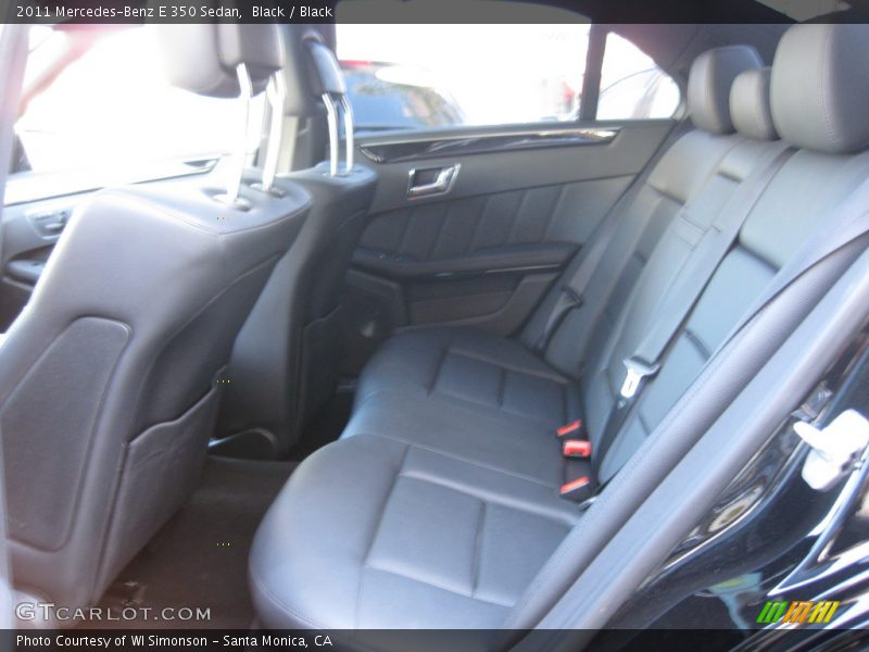 Black / Black 2011 Mercedes-Benz E 350 Sedan