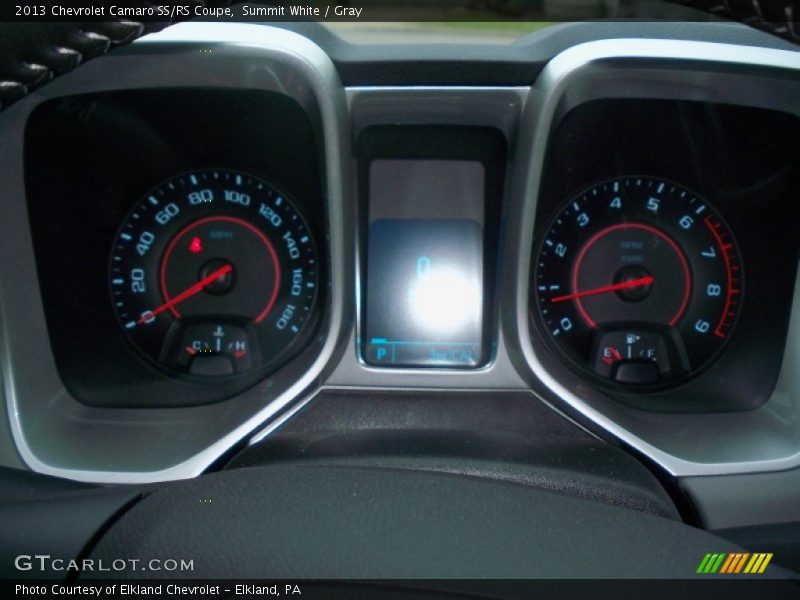 Summit White / Gray 2013 Chevrolet Camaro SS/RS Coupe