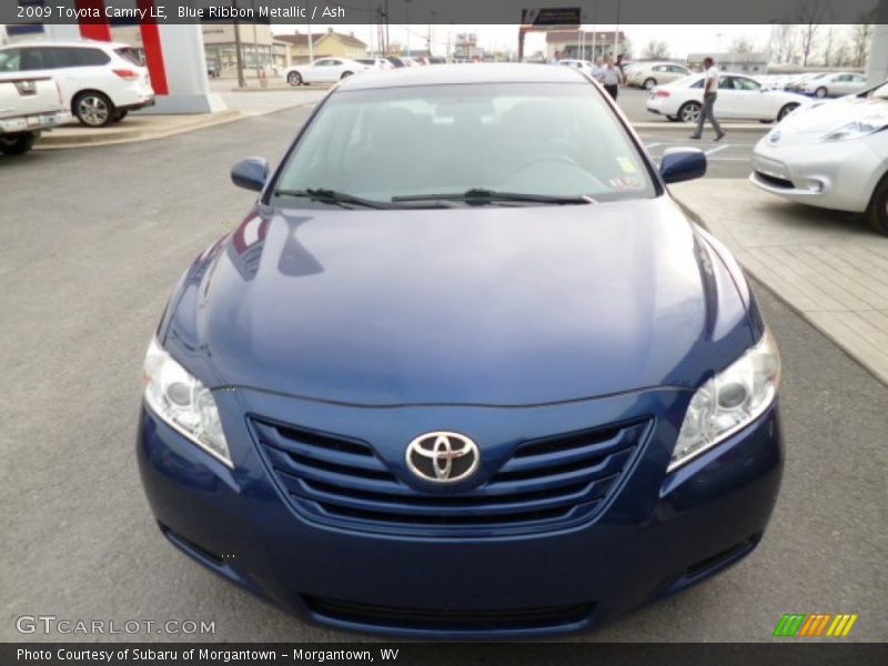 Blue Ribbon Metallic / Ash 2009 Toyota Camry LE