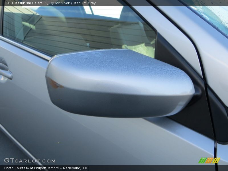 Quick Silver / Medium Gray 2011 Mitsubishi Galant ES