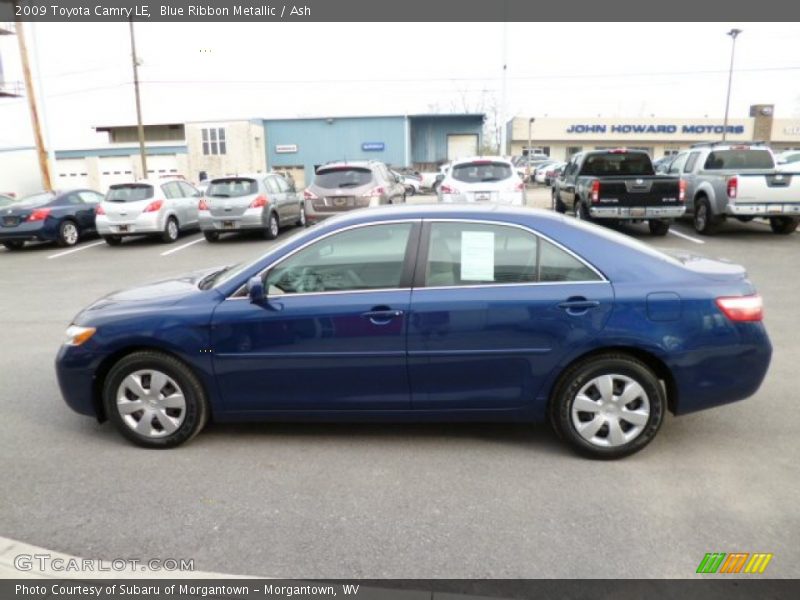 Blue Ribbon Metallic / Ash 2009 Toyota Camry LE