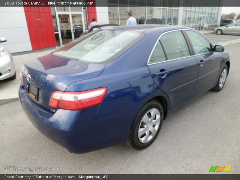Blue Ribbon Metallic / Ash 2009 Toyota Camry LE