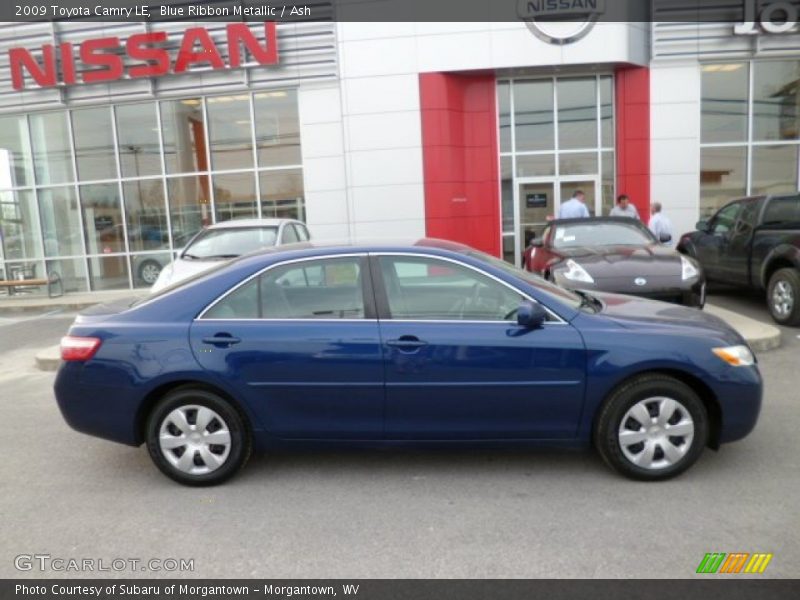 Blue Ribbon Metallic / Ash 2009 Toyota Camry LE