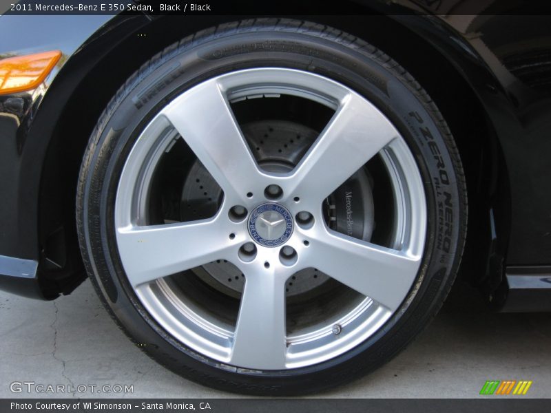 Black / Black 2011 Mercedes-Benz E 350 Sedan