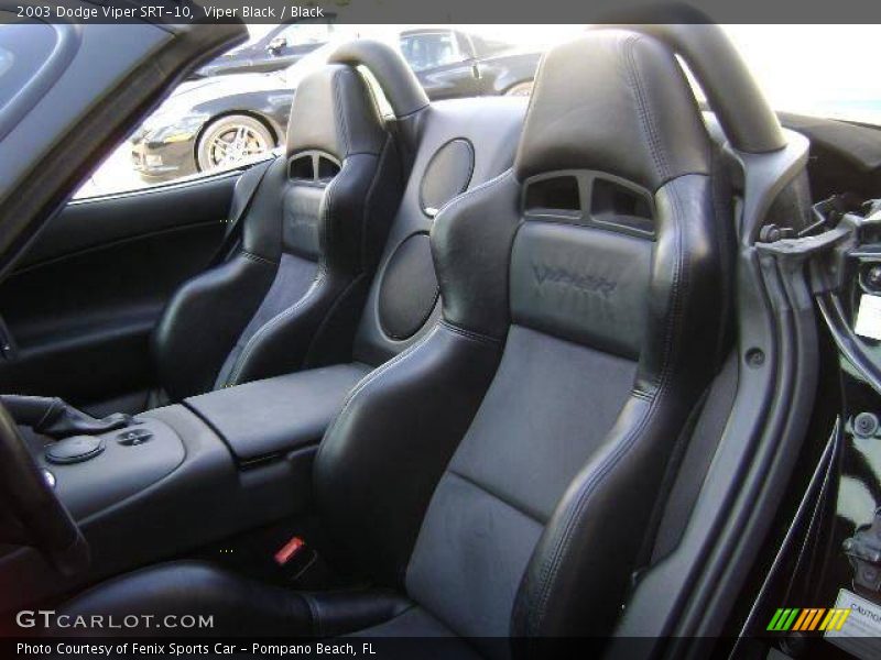 Viper Black / Black 2003 Dodge Viper SRT-10