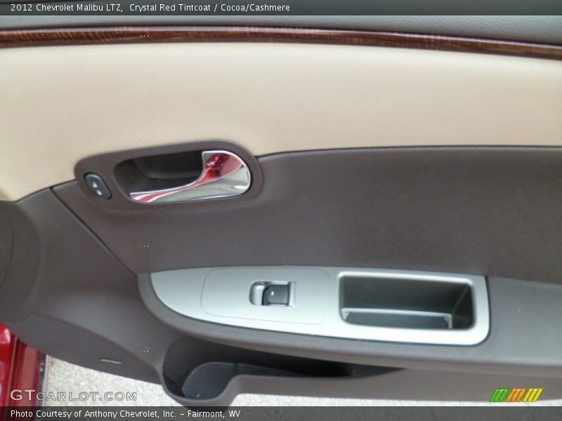 Crystal Red Tintcoat / Cocoa/Cashmere 2012 Chevrolet Malibu LTZ