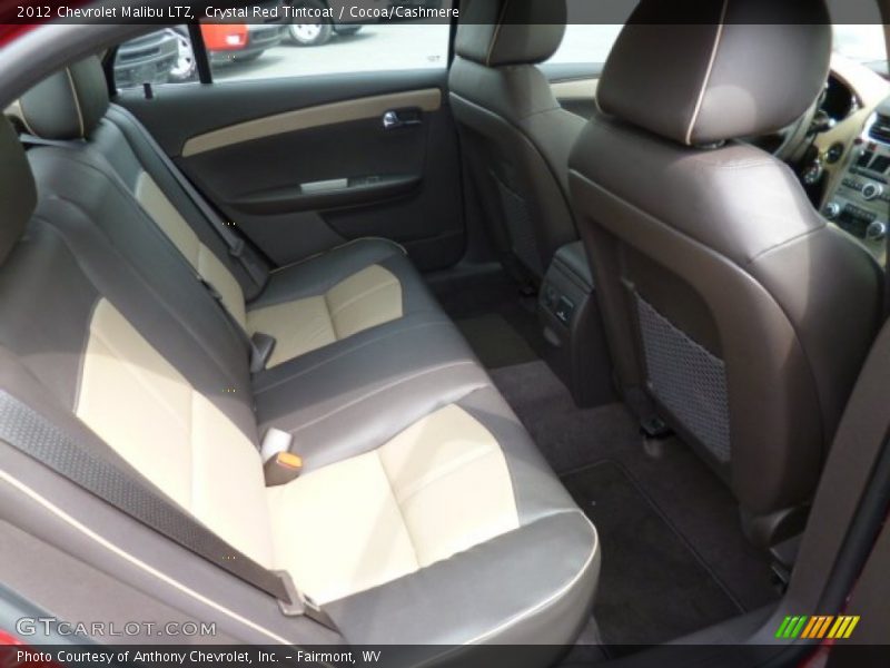 Crystal Red Tintcoat / Cocoa/Cashmere 2012 Chevrolet Malibu LTZ