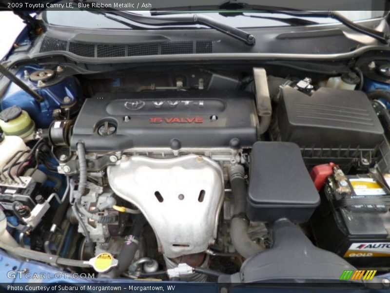 Blue Ribbon Metallic / Ash 2009 Toyota Camry LE