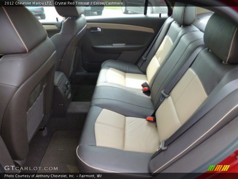 Crystal Red Tintcoat / Cocoa/Cashmere 2012 Chevrolet Malibu LTZ