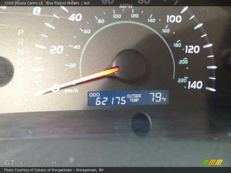Blue Ribbon Metallic / Ash 2009 Toyota Camry LE