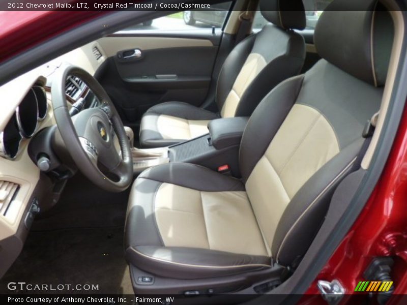 Crystal Red Tintcoat / Cocoa/Cashmere 2012 Chevrolet Malibu LTZ
