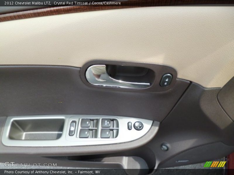 Crystal Red Tintcoat / Cocoa/Cashmere 2012 Chevrolet Malibu LTZ