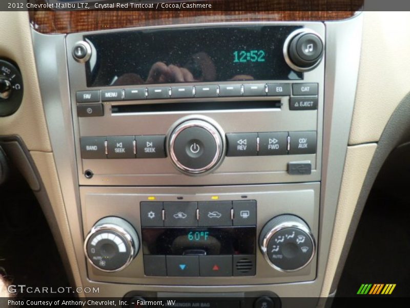 Crystal Red Tintcoat / Cocoa/Cashmere 2012 Chevrolet Malibu LTZ