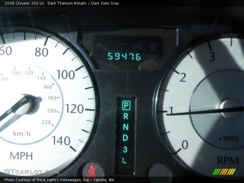 Dark Titanium Metallic / Dark Slate Gray 2008 Chrysler 300 LX
