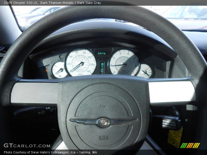 Dark Titanium Metallic / Dark Slate Gray 2008 Chrysler 300 LX