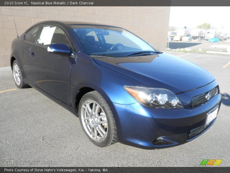 Nautical Blue Metallic / Dark Charcoal 2010 Scion tC