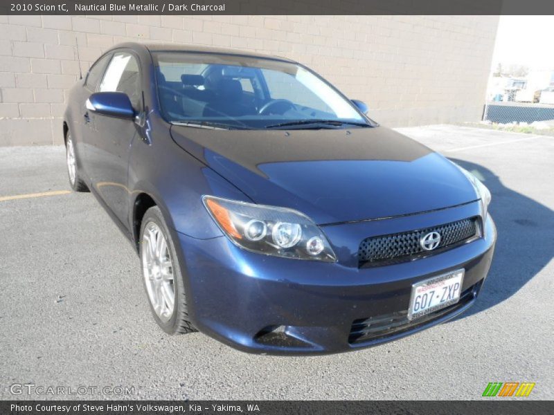 Nautical Blue Metallic / Dark Charcoal 2010 Scion tC