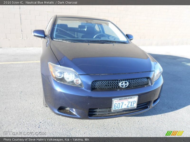 Nautical Blue Metallic / Dark Charcoal 2010 Scion tC