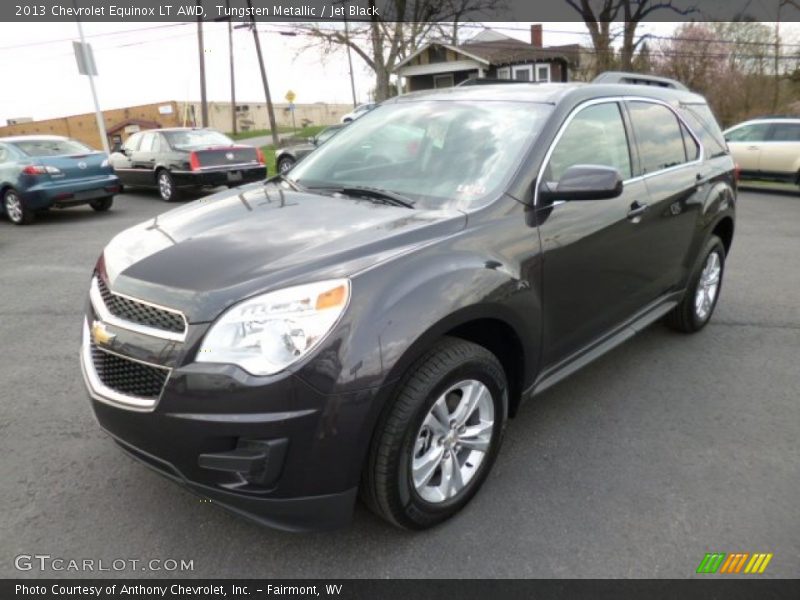 Tungsten Metallic / Jet Black 2013 Chevrolet Equinox LT AWD
