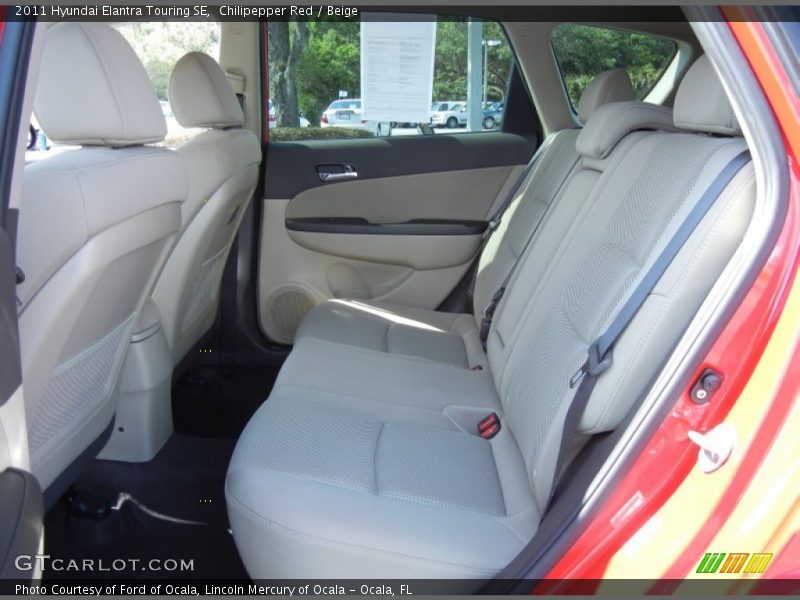 Chilipepper Red / Beige 2011 Hyundai Elantra Touring SE