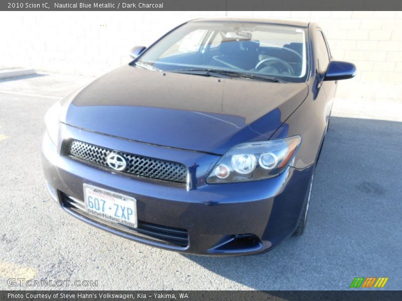 Nautical Blue Metallic / Dark Charcoal 2010 Scion tC