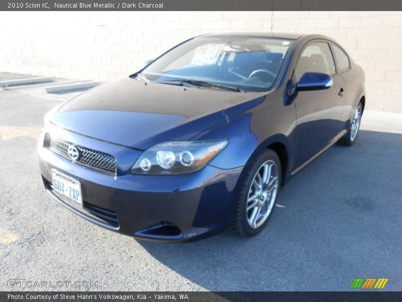 Nautical Blue Metallic / Dark Charcoal 2010 Scion tC