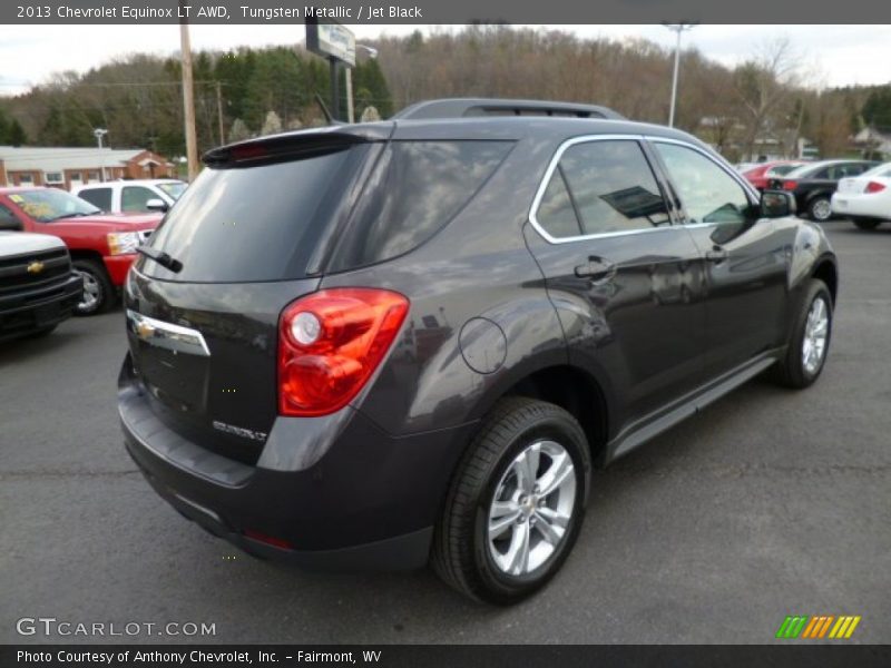 Tungsten Metallic / Jet Black 2013 Chevrolet Equinox LT AWD