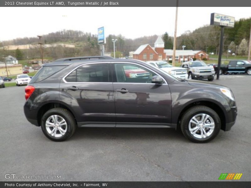 Tungsten Metallic / Jet Black 2013 Chevrolet Equinox LT AWD