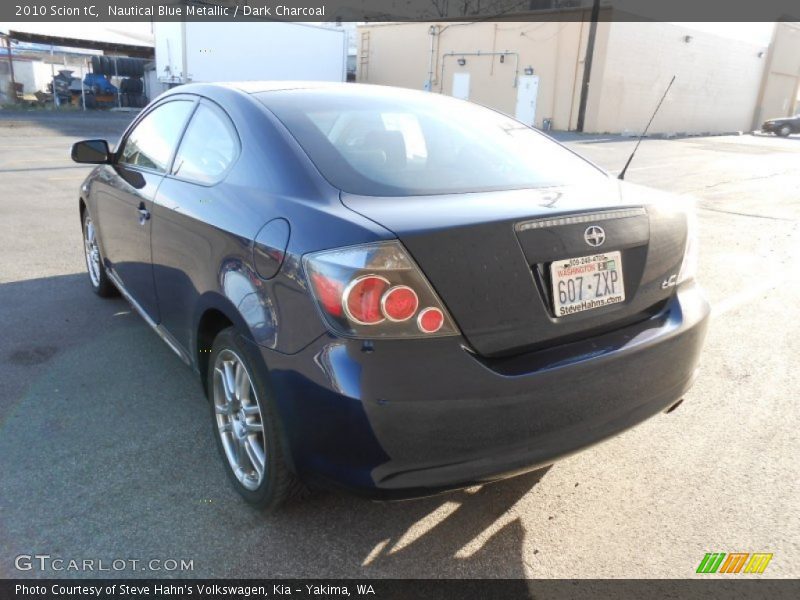 Nautical Blue Metallic / Dark Charcoal 2010 Scion tC