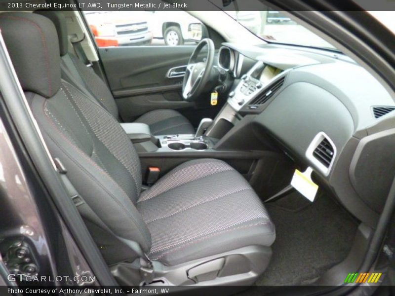 Tungsten Metallic / Jet Black 2013 Chevrolet Equinox LT AWD