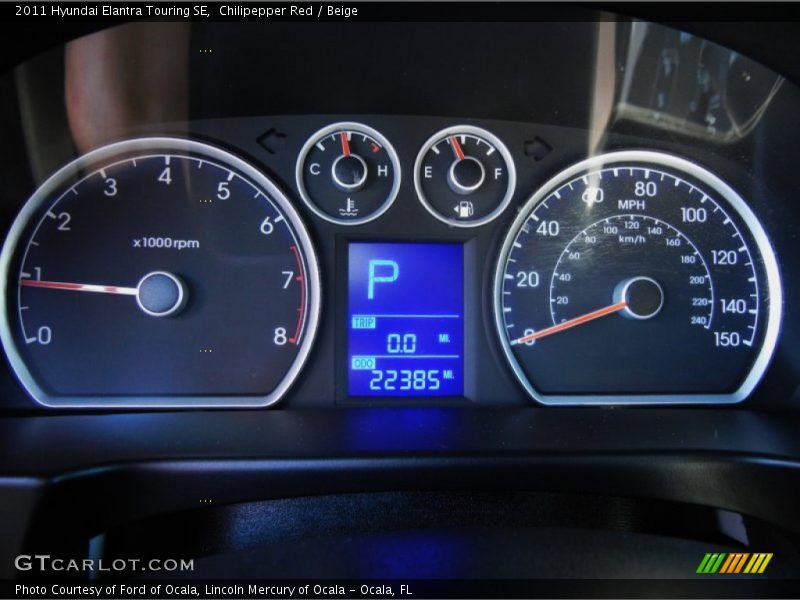 Chilipepper Red / Beige 2011 Hyundai Elantra Touring SE