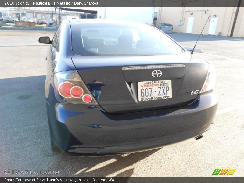 Nautical Blue Metallic / Dark Charcoal 2010 Scion tC