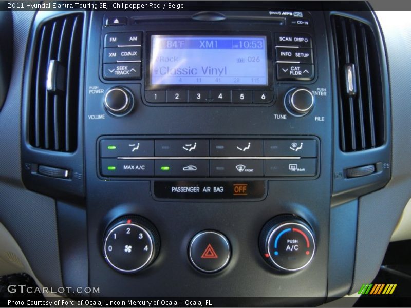 Chilipepper Red / Beige 2011 Hyundai Elantra Touring SE