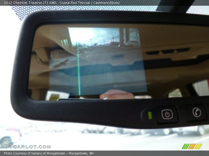 Crystal Red Tintcoat / Cashmere/Ebony 2012 Chevrolet Traverse LTZ AWD