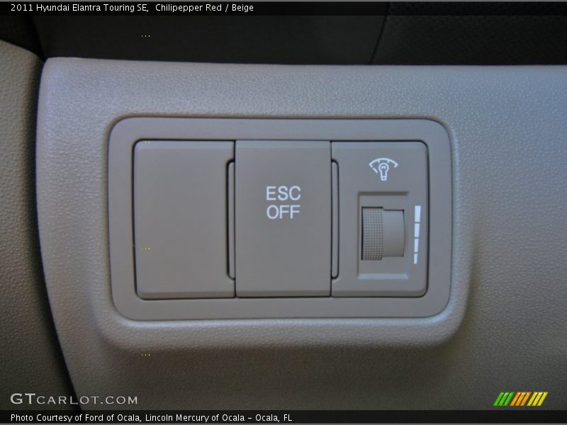 Chilipepper Red / Beige 2011 Hyundai Elantra Touring SE