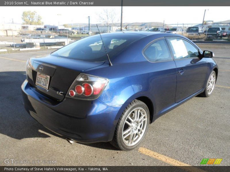 Nautical Blue Metallic / Dark Charcoal 2010 Scion tC