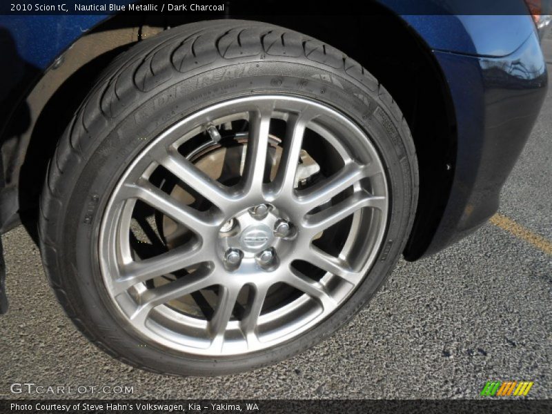 Nautical Blue Metallic / Dark Charcoal 2010 Scion tC