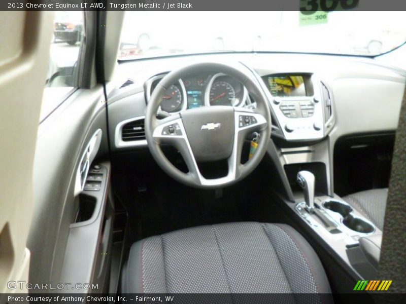 Tungsten Metallic / Jet Black 2013 Chevrolet Equinox LT AWD