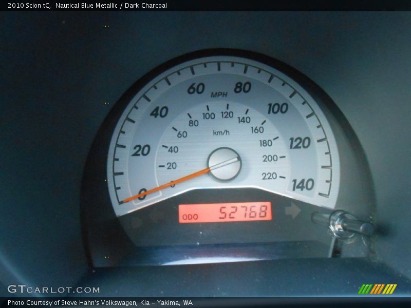 Nautical Blue Metallic / Dark Charcoal 2010 Scion tC