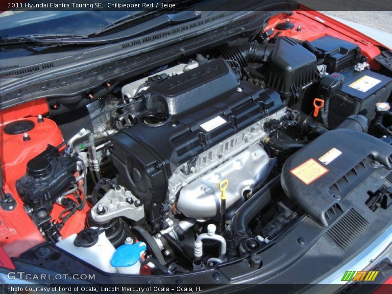 Chilipepper Red / Beige 2011 Hyundai Elantra Touring SE