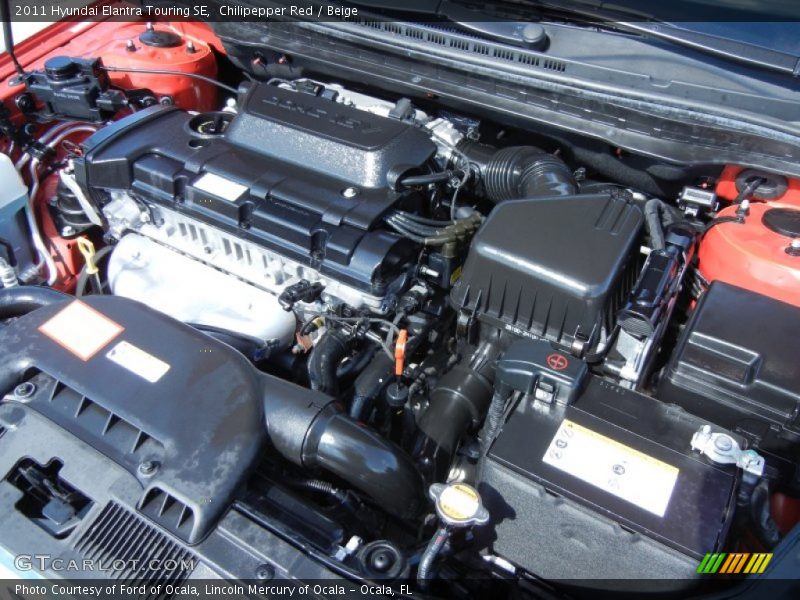 Chilipepper Red / Beige 2011 Hyundai Elantra Touring SE