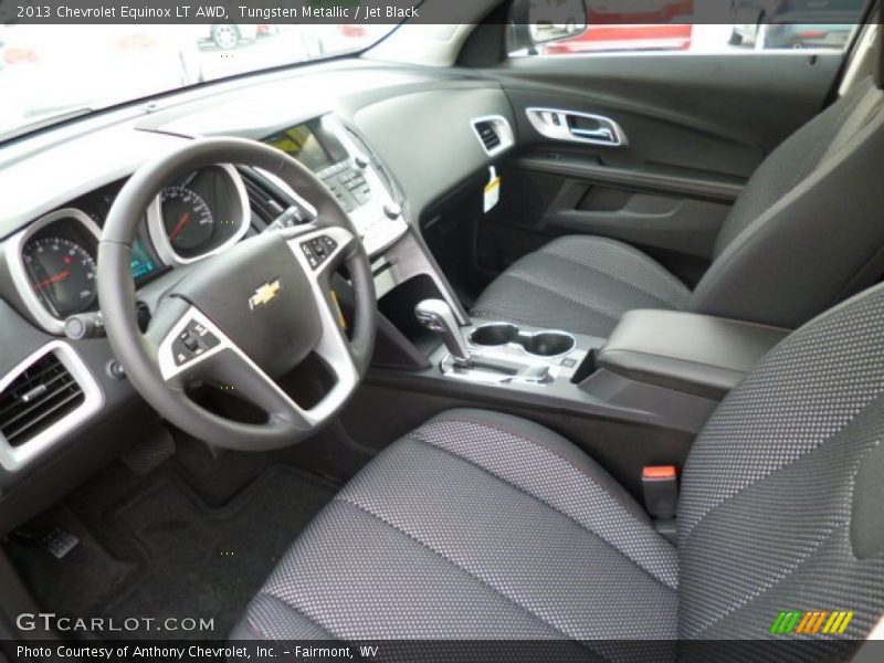 Tungsten Metallic / Jet Black 2013 Chevrolet Equinox LT AWD